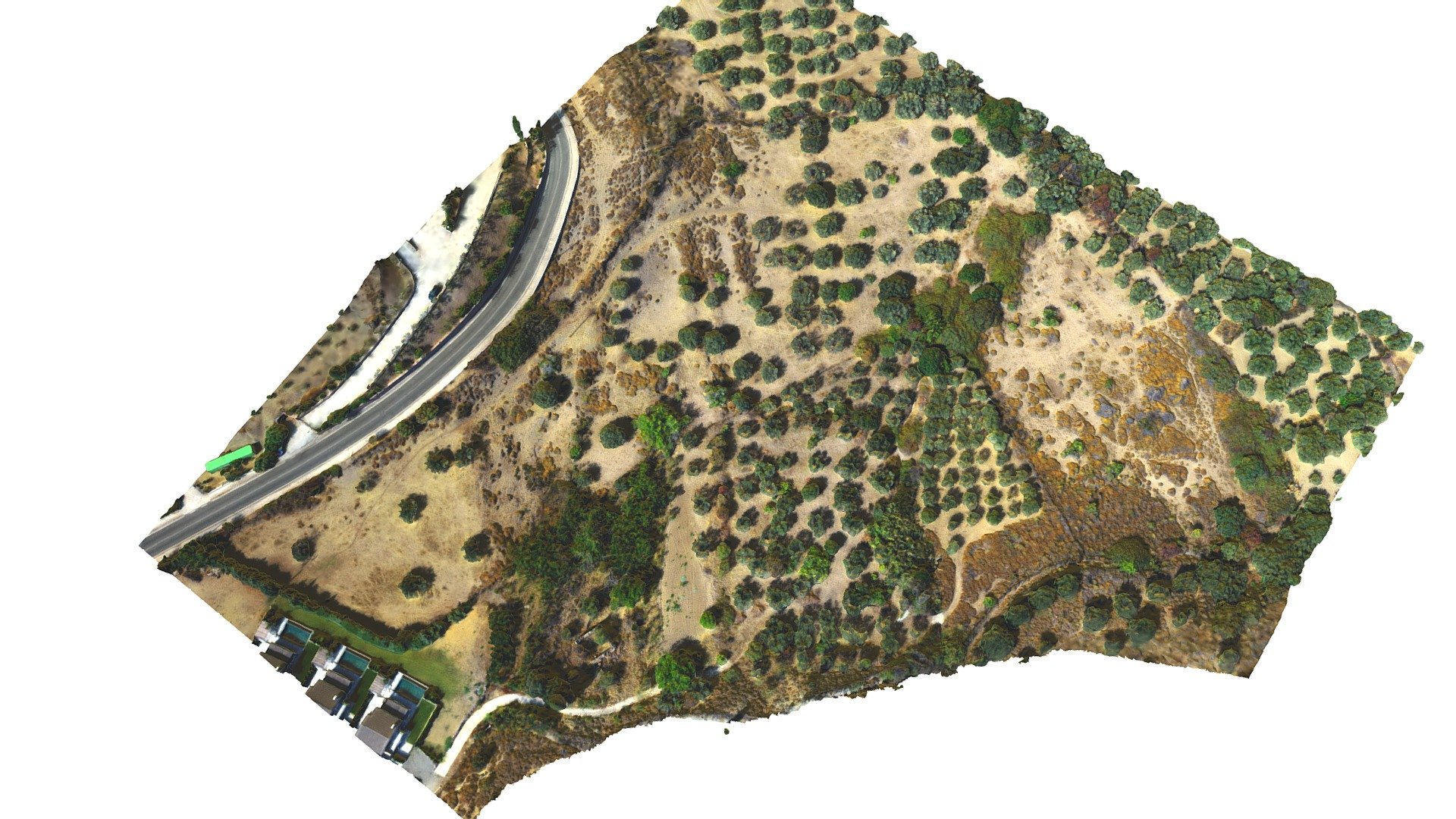 Land for Sale in Molyvos, Lesvos, Greece 3D model by c.kalloniatis