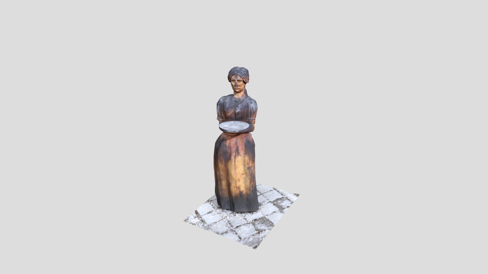 Drevená socha - Margecianske Fajnoty - 3D model by markerusstudius ...