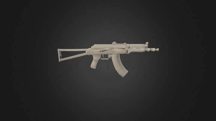 AK-47 Su Loy 3D Model