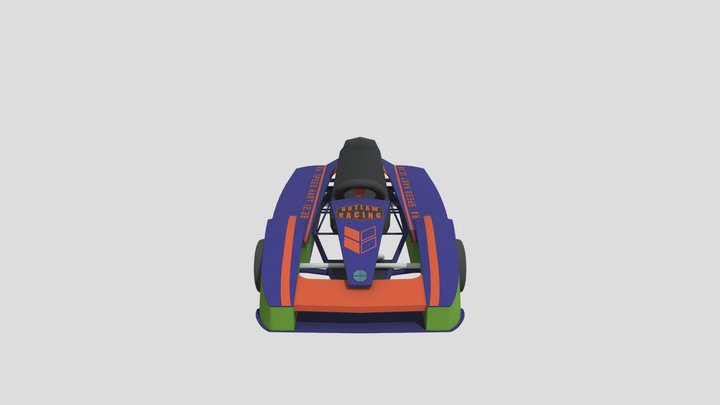 OUTLAW  Go-Kart MOD 3 3D Model