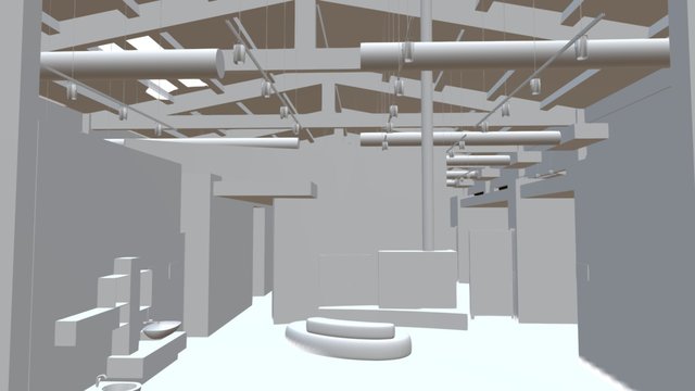Scena per Show Room 3D Model