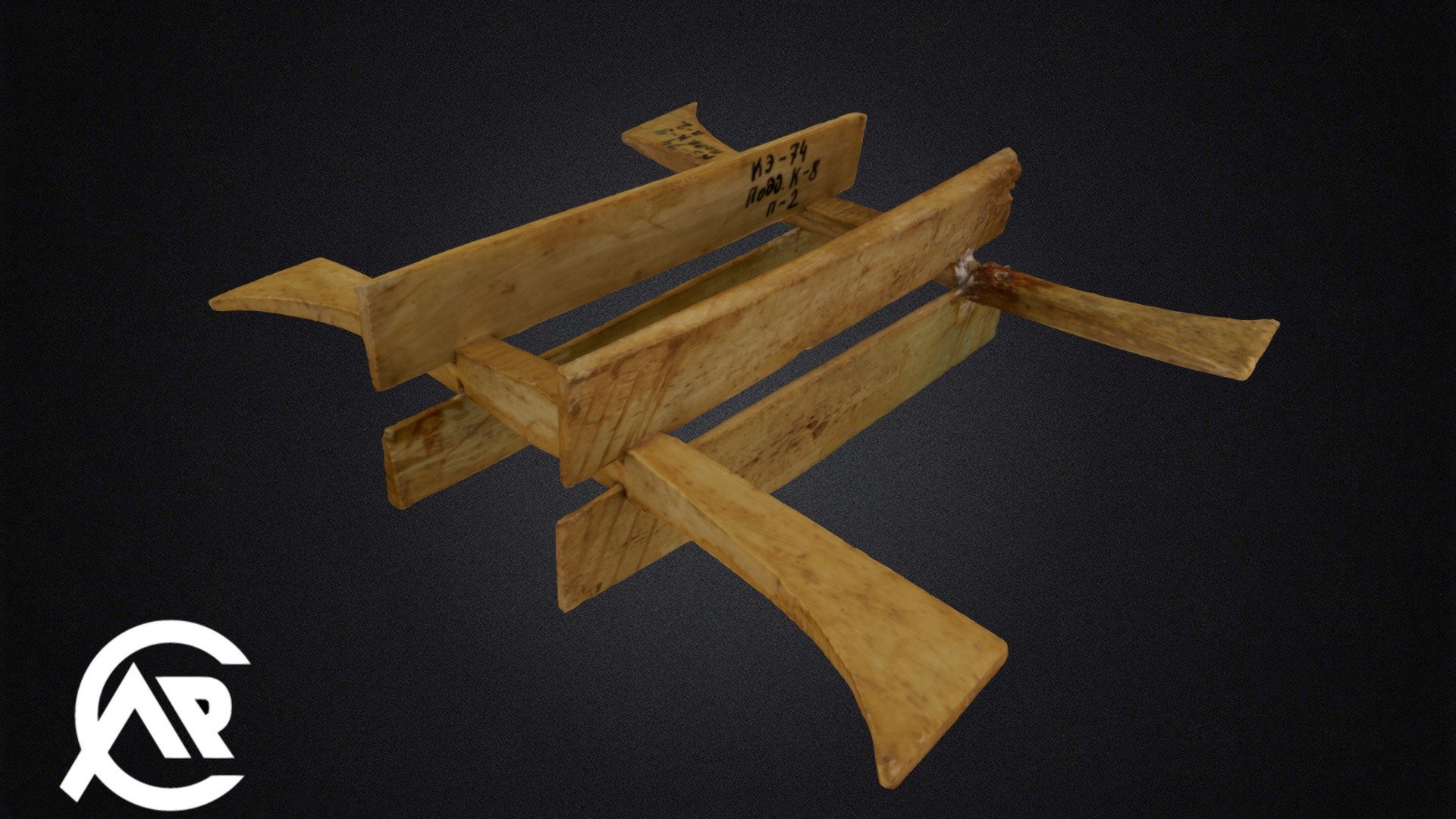 Assembled Artifact of Six Bone Plates - 3D model by Archaїc (@lab ...