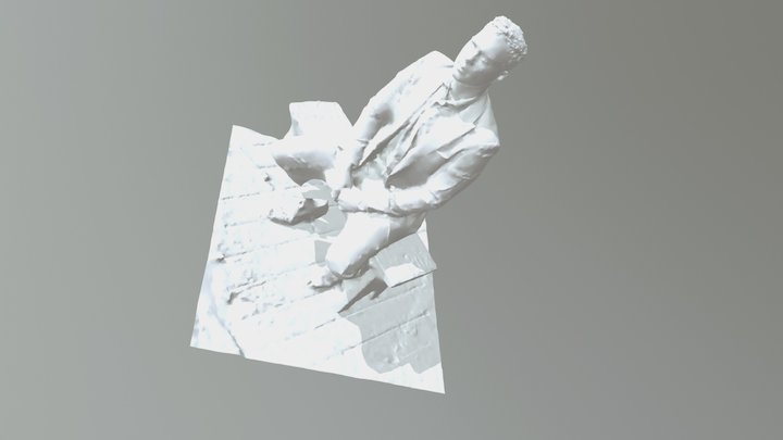 Jovan Statue Paddington 3D Model