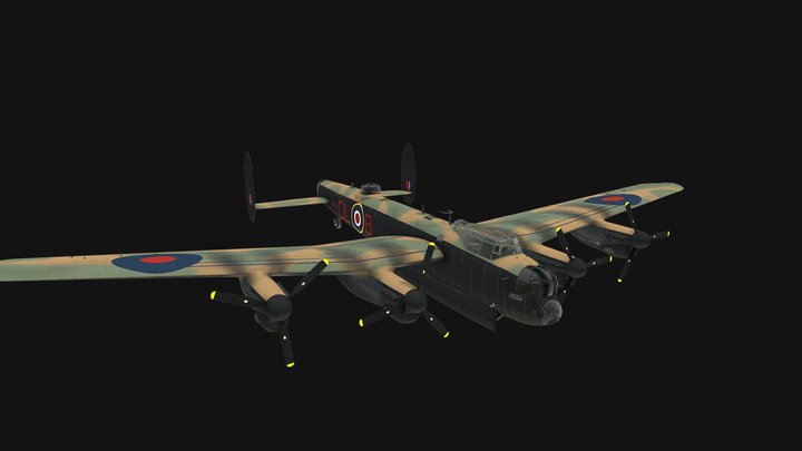 Lancaster Final-2a 3D Model