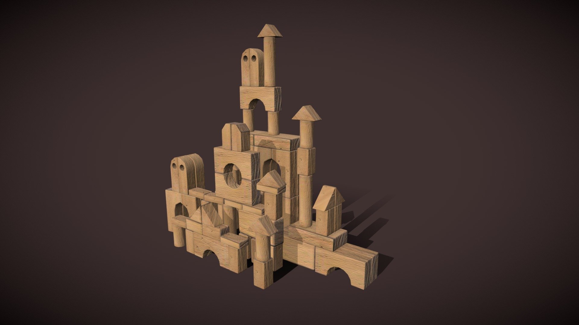 Corns_G_CastleBlockOut - 3D model by gretacorns [7e27ec8] - Sketchfab