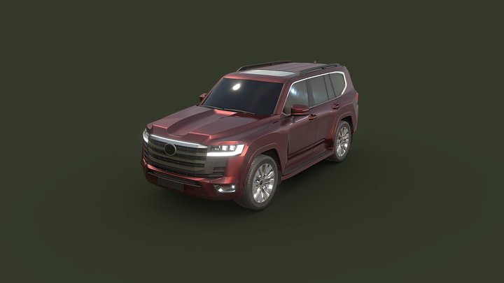 Land-Cruiser LC300 2023 3D Model