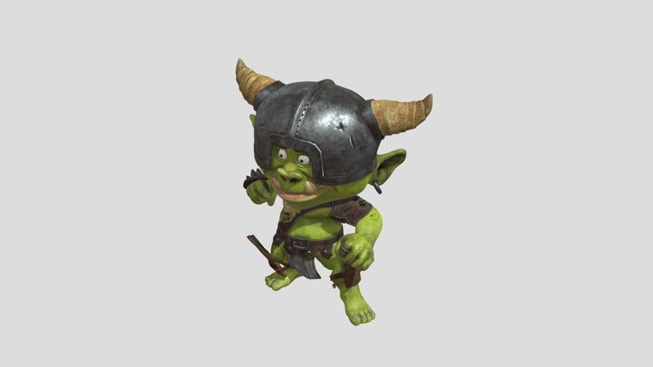 Small Troll 3D Model