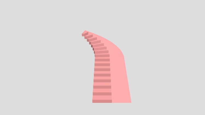 tangga 3D Model