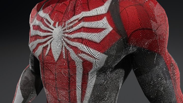 Spiderman ps5 advance 2.0 suite 3D Model