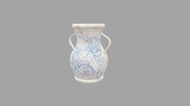 Ancient urn 3D Model