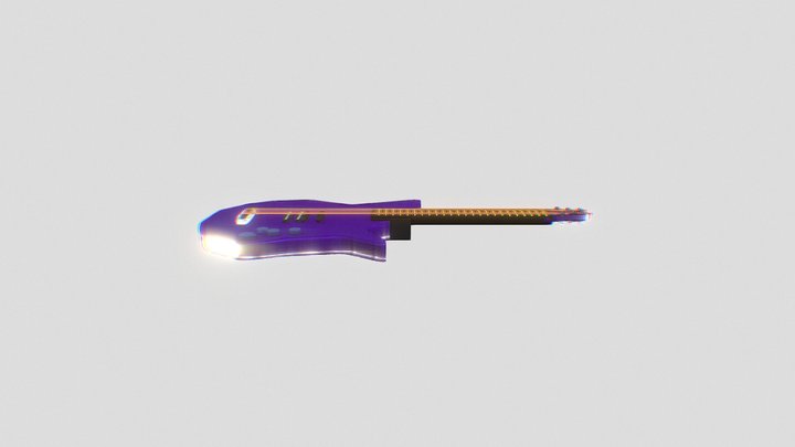 Magic Guitar 3D Model