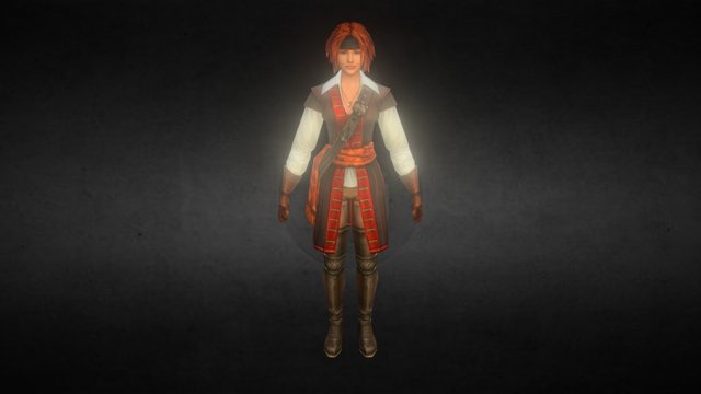 Elaine_Marley 3D Model