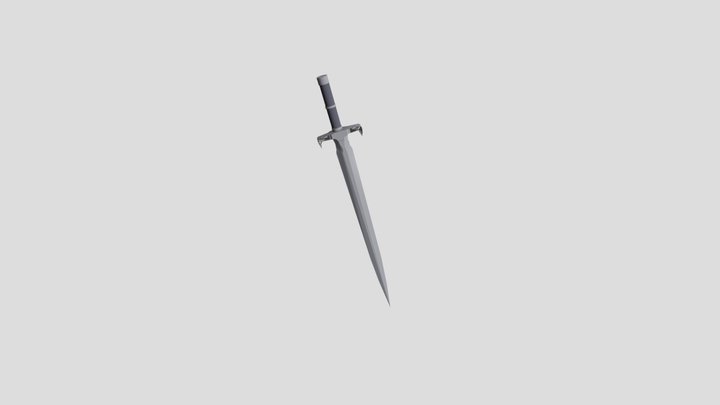 Elder Scrolls 5: Skyrim "Меч Демона" 3D Model