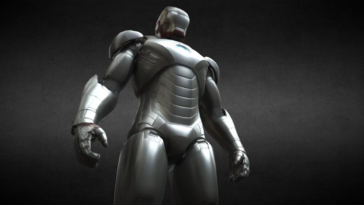 Iron man mark 2 suit – Modello 3D gratuito STL