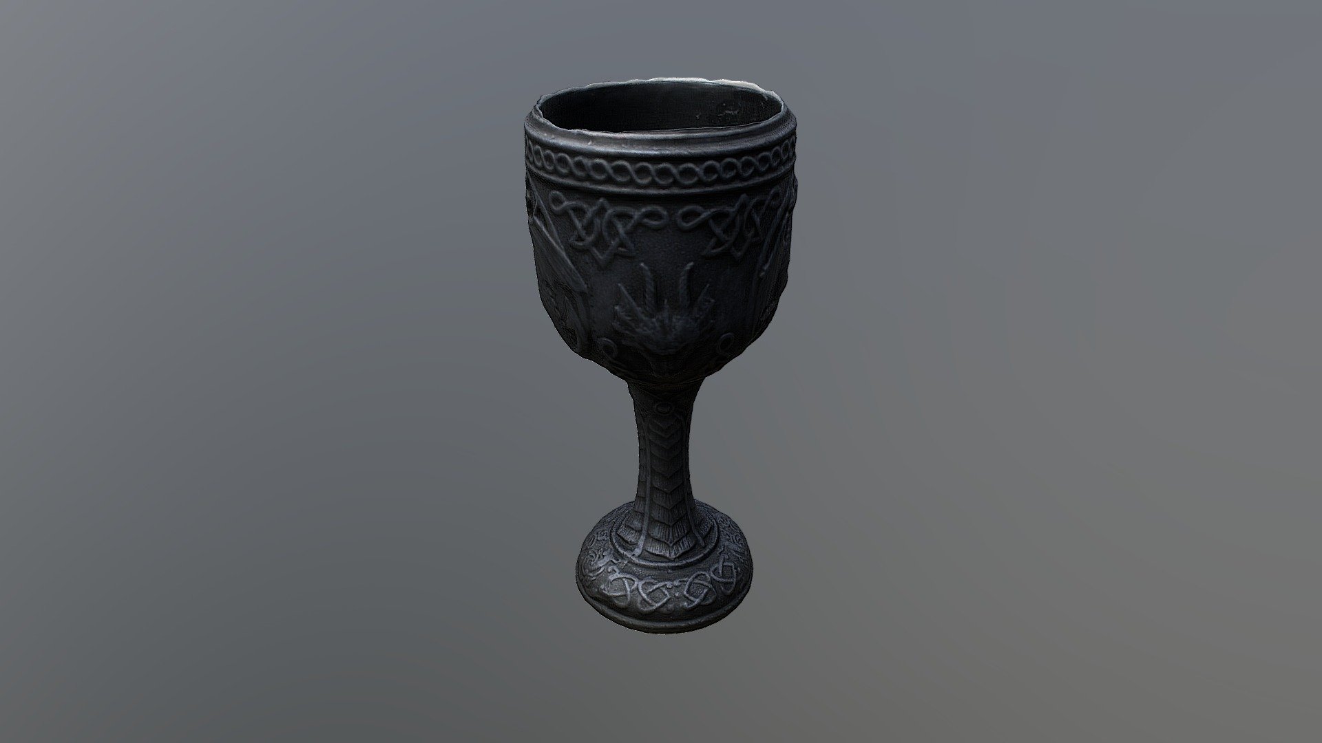 First test using photogrammetry