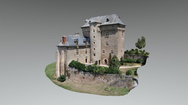 Chateau Murrasset 3D Model