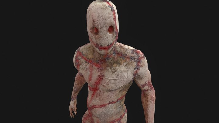 creature ( rigged) 3D Model