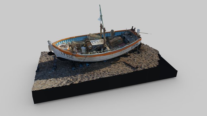 Small Fishing Boat – Kostenloses 3D-Modell STL