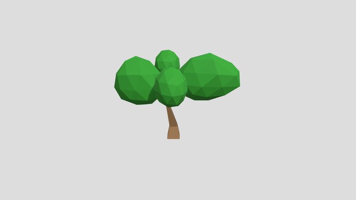 Simple Tree 3D Model