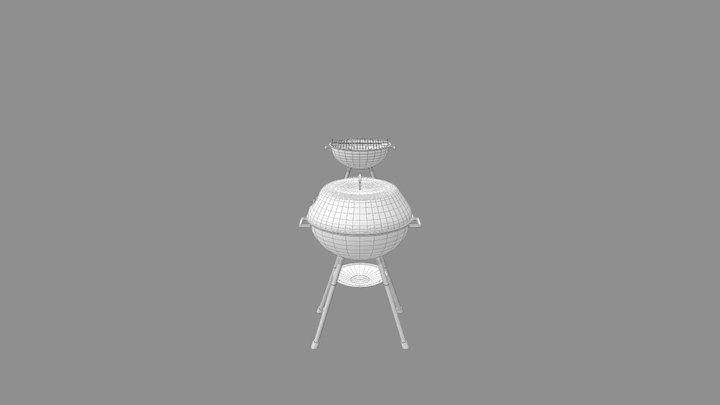 Barbecue Wf 3D Model