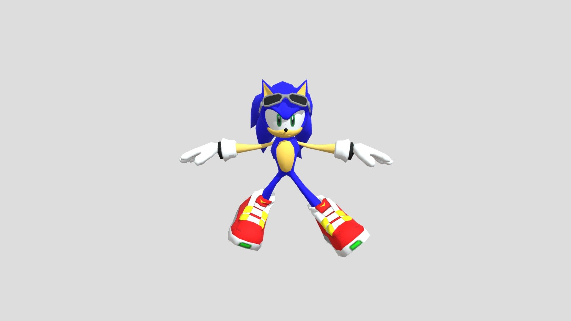 GameCube - Sonic Riders - Sonic Cutscene - 3D model by SonicFan54 ...