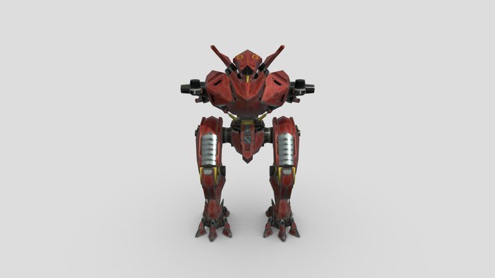 Ao Qin 3D Model