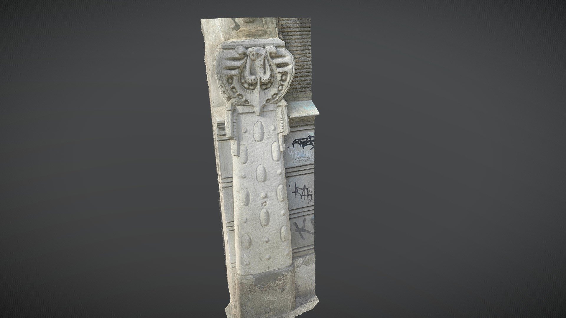Riga, Miera 27 street, entrance part - 3D model by cadbimgroup [7e33134 ...