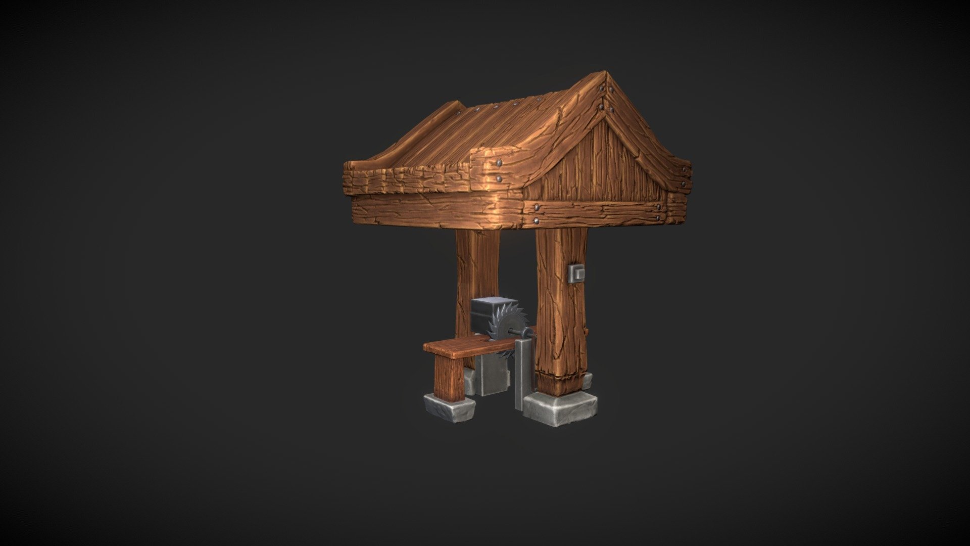 Wooden house