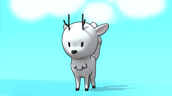 Fox? Deer? Whatever 3D Model
