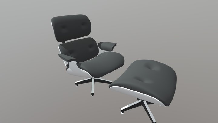 Eames Directors Chair, Model by Brian James 3D Model