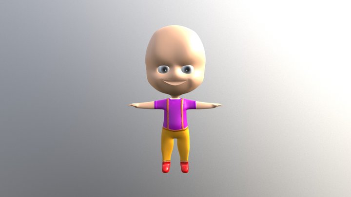 Bob The Baby 3D Model