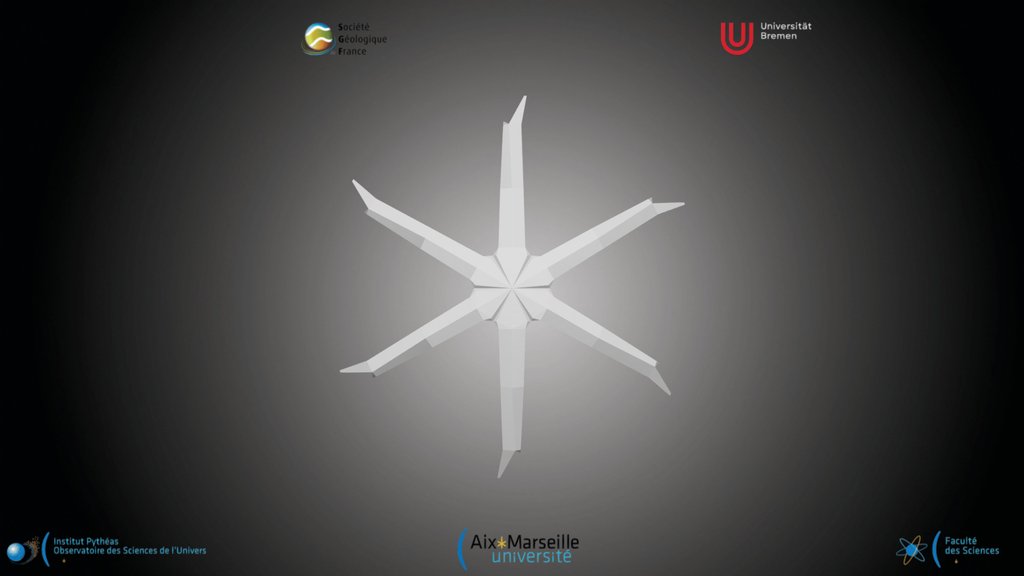 Nannofossile - Discoaster calcaris