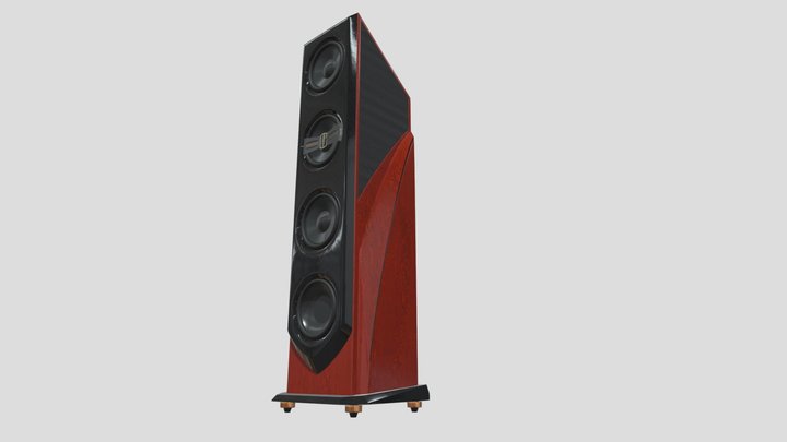 Legacy Valor Hi Fi Speakers 3D Model