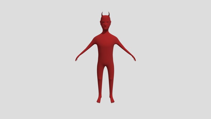 Devil 3D Model