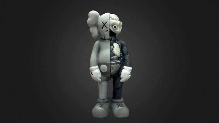 Kaws Companion x Baby What Party for Print 3D model 3D printable