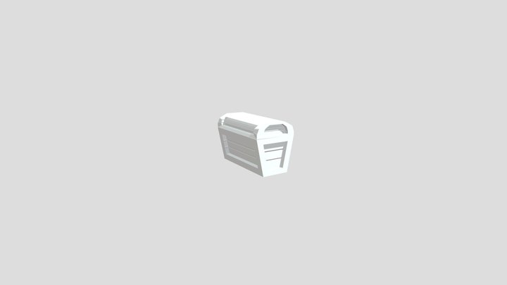 Chest animated 3D Model