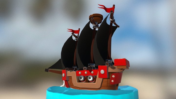 ship 3D Model
