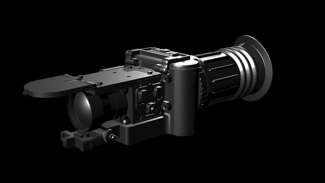 THERMITE® - World's smallest thermal sight 3D Model
