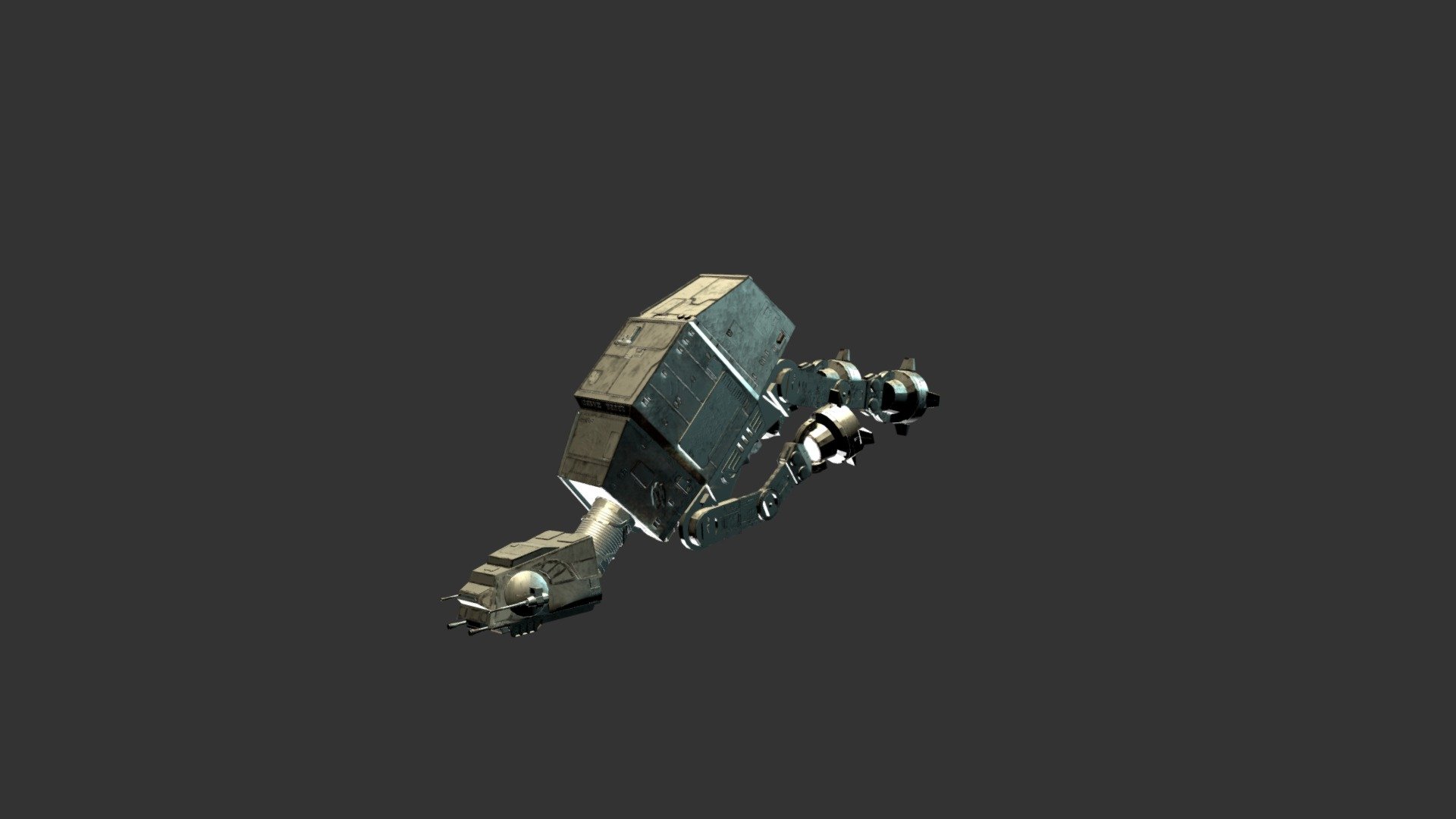AT-AT Walker - FAN ART - 3D model by Andrea Durá (@chespii12) [7e3780e ...