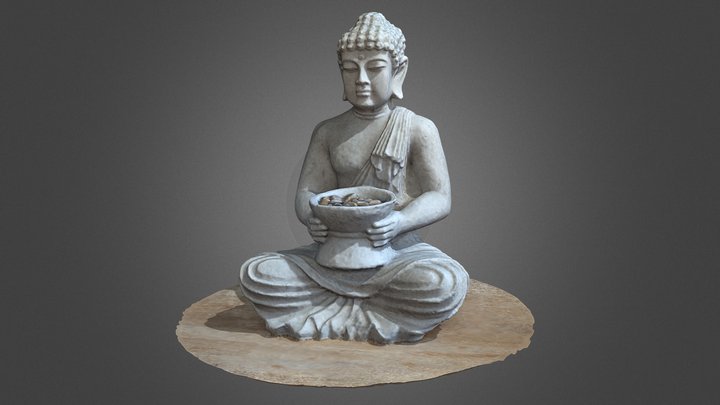 Statue de Bouddha 3D Model