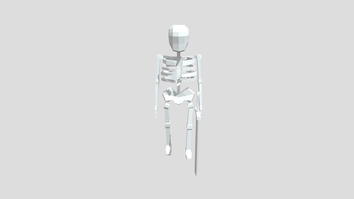 Skeleton Animated 3D Model