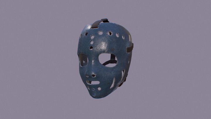 Hockey Mask 3D Model