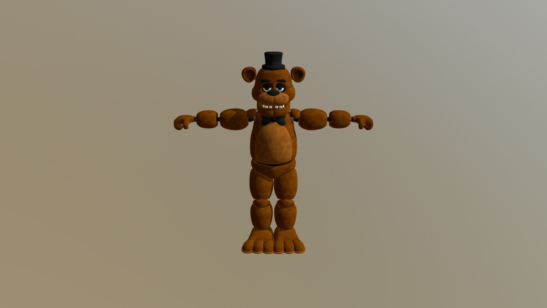 E_A Freddy - 3D model by 360MealMan [7e3ae1f] - Sketchfab