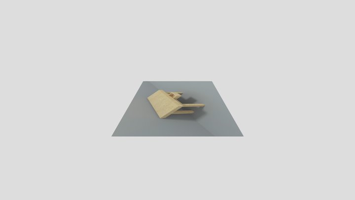 Unwrapped Tisch plane 3D Model