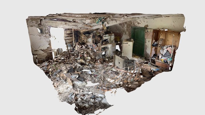 Private house in Skorinets, Ukraine – Free 3D Model STL