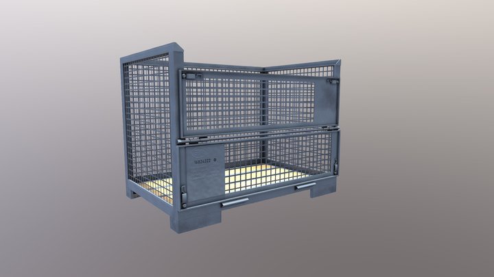 Mesh container 3D Model