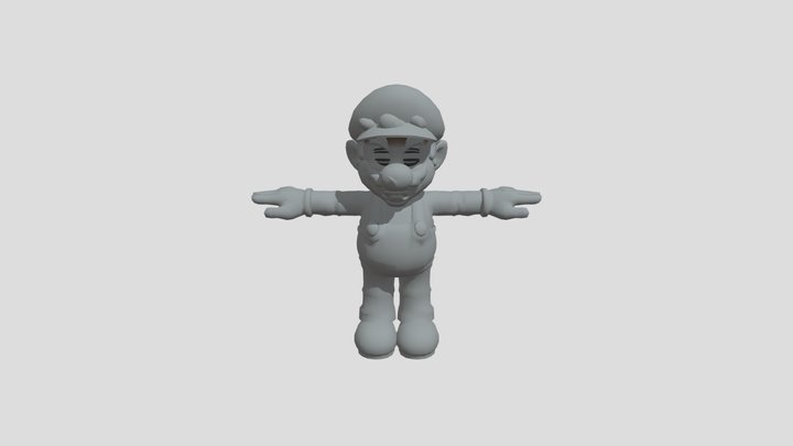 Sm4sh Mario 3D Model