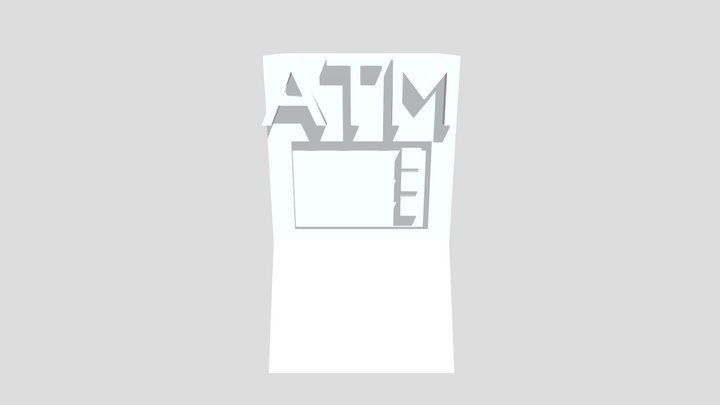 ATM for gorilla tag fan game 3D Model