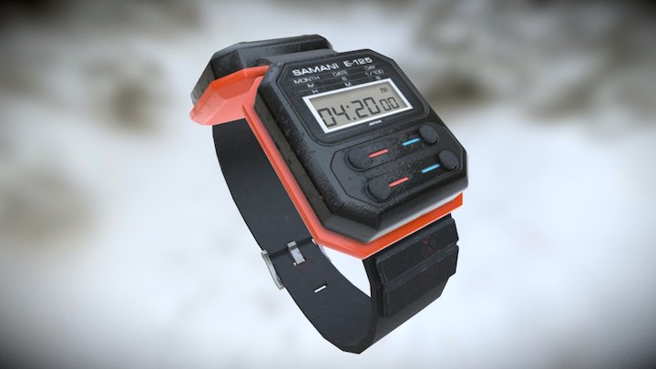Alien: Isolation Samani E-125 Watch 3D Model