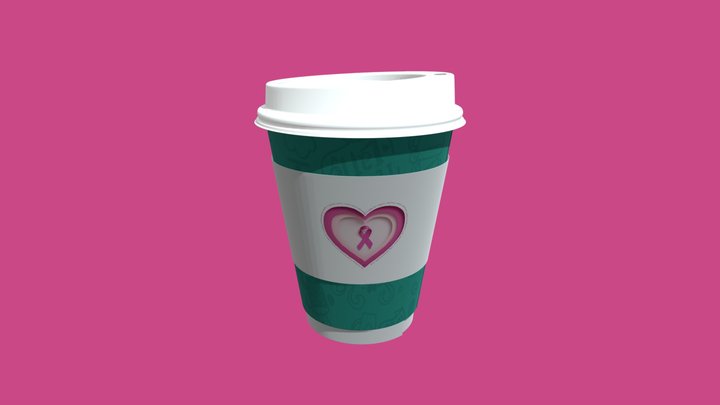 Vaso Rosa4 3D Model